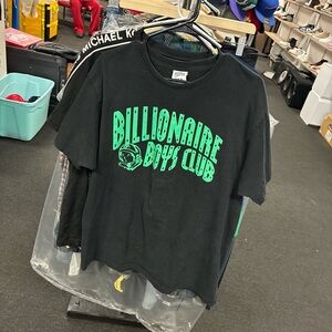 Billionaire Boys Club BBC T Tee-shirt size XL Men’s Black W/green Pharrell Used